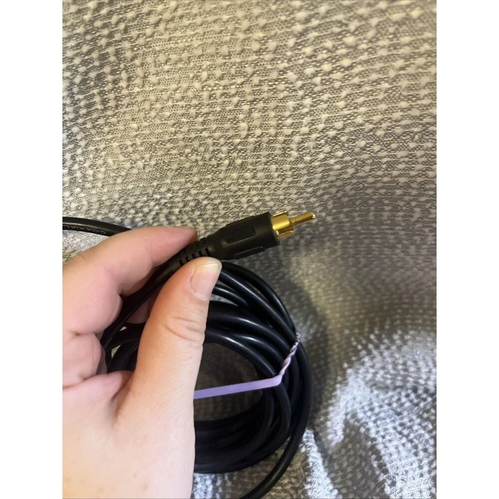 Rca Video Cable With Rf Tv Connector For Atari 2600 Jr 7800 OEM Untested